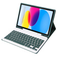 Θήκη + πληκτρολόγιο iPad 10.9 2022 10 Gen, Pen Slot, σκούρα πράσινη