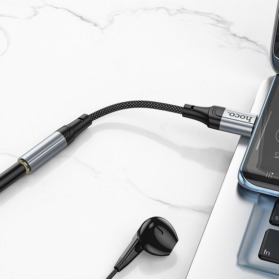 Προσαρμογέας AUX USB-C σε Jack 3,5 mm Hoco LS36