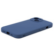 Θήκη για iPhone 15 Plus, Silicone Lite, σκούρο μπλε