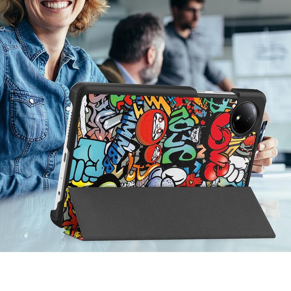 Θήκη για Xiaomi Redmi Pad SE 8.7, Smartcase, graffiti