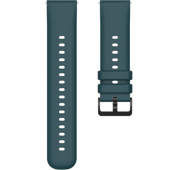 Pasek Silikonowy uniwersalny 22mm, Zielony
