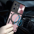 Θωρακισμένη θήκη για Infinix Hot 40i, CamShield Slide, ροζ rose gold