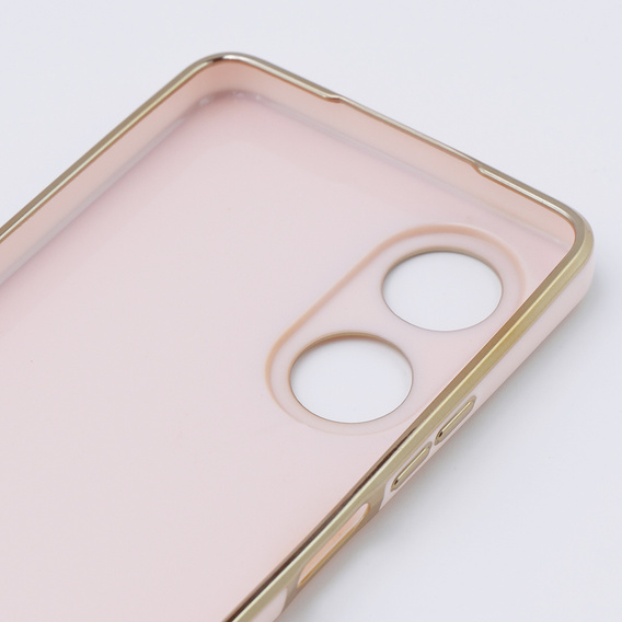 Θήκη για Oppo A58 4G, Glamour CamShield, ροζ rose gold