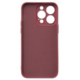 Θήκη για iPhone 15 Pro Max, Silicone Lite, κόκκινη