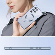 Θήκη για Samsung Galaxy S25 Ultra, Electro MagSafe, σκούρο μπλε + Γυαλί για την οθόνη