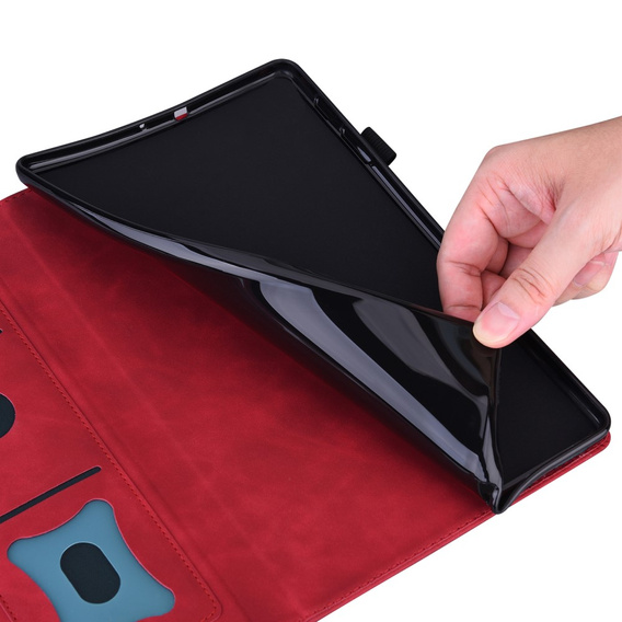 θήκη για Xiaomi Redmi Pad Pro / Xiaomi Poco Pad, Classic, με υποδοχή γραφίδας, κόκκινη