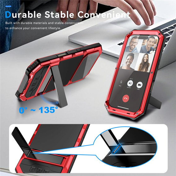 Θήκη R-JUST με βάση στήριξης για iPhone 17