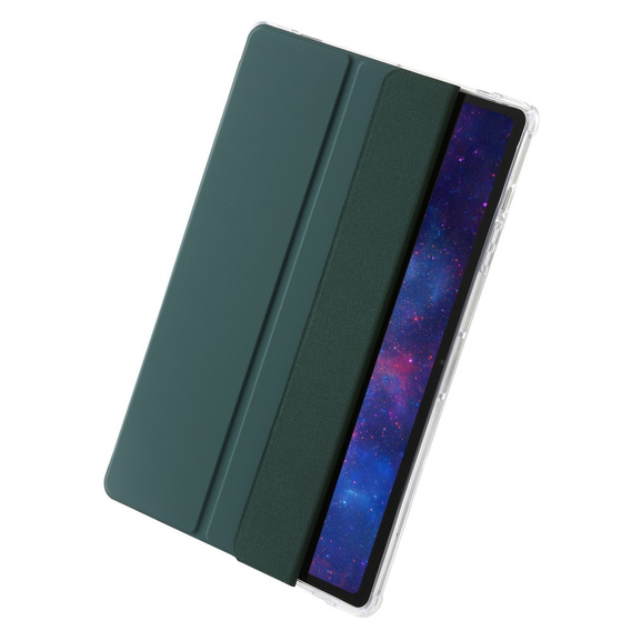 Θήκη για Samsung Galaxy Tab S9 Ultra, Smartcase Hybrid, με χώρο για γραφίδα, σκούρα πράσινη