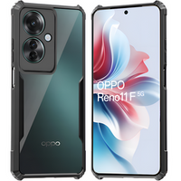 Θήκη για Oppo Reno 11F 5G, AntiDrop Hybrid, μαύρη