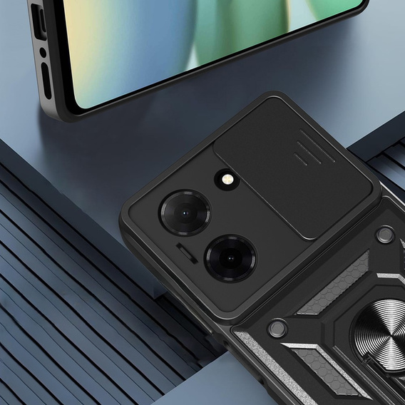 Θήκη για Xiaomi Redmi A5, CamShield Slide, μαύρη