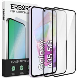 2x Κεραμικό υβριδικό γυαλί ERBORD για Samsung Galaxy A35 5G