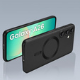 Θήκη για Samsung Galaxy A26, ColorMag, για MagSafe, μαύρη + γυαλί 9H, μετριασμένο