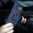 θωρακισμένη θήκη για Google Pixel 6 Pro, Nox Case Ring, σκούρο μπλε
