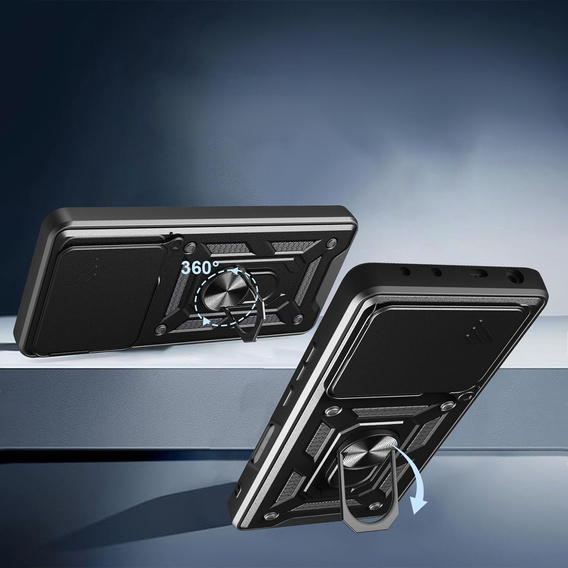 Θήκη για Honor 400 Lite, CamShield Slide, μαύρη