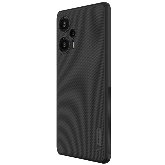 NILLKIN θήκη για Xiaomi Poco F5 5G, θήκη Super Frosted Shield, μαύρη