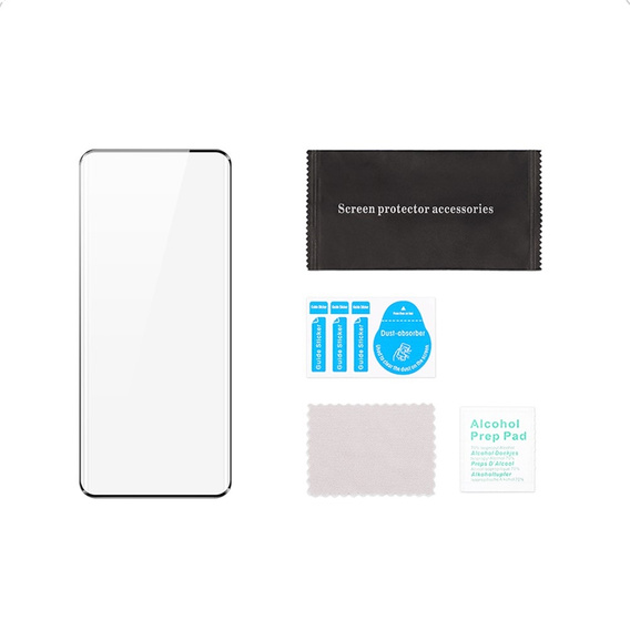 Μετριασμένο γυαλί για Realme 11 Pro 5G / Pro + 5G, Dux Ducis πλήρη οθόνη, μαύρη