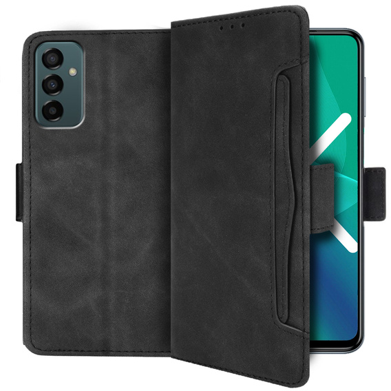 Θήκη με πτερύγιο για Samsung Galaxy M23 5G / M13, Card Slot, μαύρη