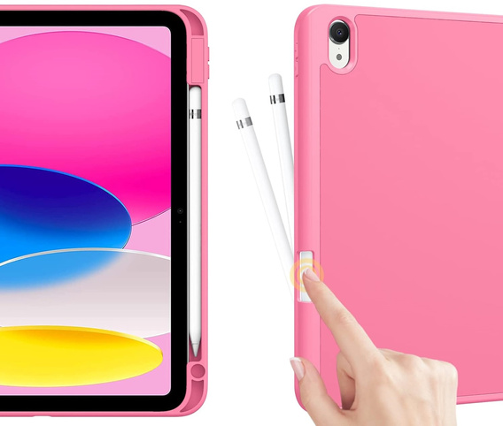 Θήκη για iPad 11" 2025 A16 (11 gen.) / iPad 10.9" 2022 (10 gen.), Smartcase, ροζ