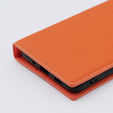 Δερμάτινη θήκη για Samsung Galaxy S20 Ultra, ERBORD Grain Leather, πορτοκαλί