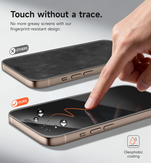 2x SURITCH γυαλί για iPhone 16 Pro Max