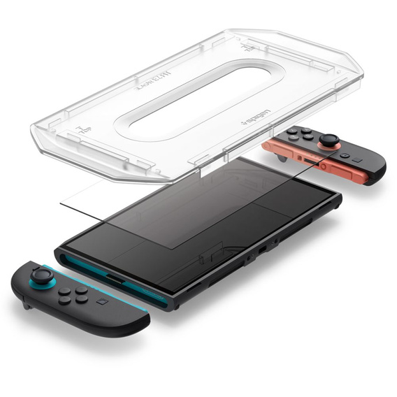 Spigen Glas.tR EZ Fit Tempered Glass 2-Pack για Nintendo Switch 2 – Διάφανο