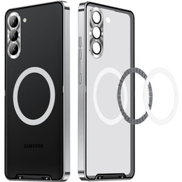 θήκη προστασίας κάμερας για το Samsung Galaxy S23, CamShield MagSafe, διαφανές / ασημί