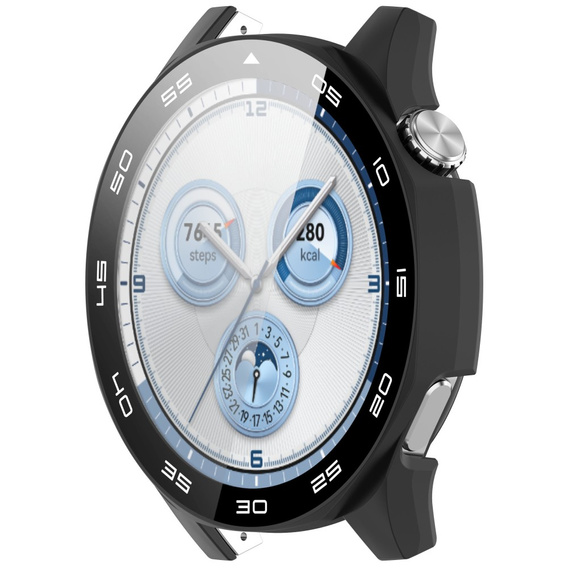 Θήκη 2σε1 + γυαλί μετριασμένο για Huawei Watch GT 5 46mm, διαφανής