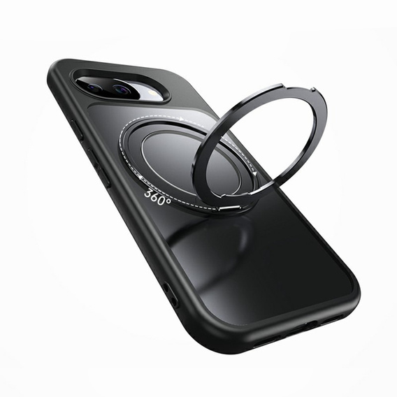 Θήκη για Google Pixel 10a, για MagSafe, με βάση, μαύρη