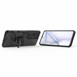 Θήκη για Huawei P50 Pro, Kickstand Ring, μαύρη