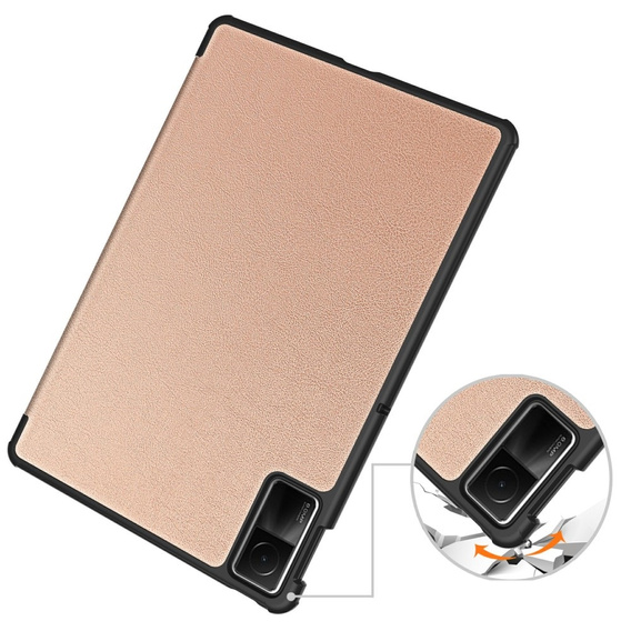 Θήκη για Xiaomi Redmi Pad SE 11", Smartcase, ροζ rose gold