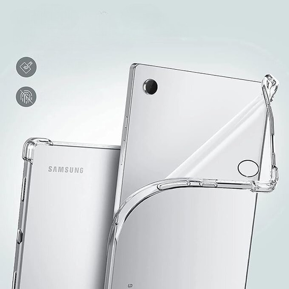 Θήκη για Samsung Galaxy Tab A9+, σιλικόνη, διαφανής