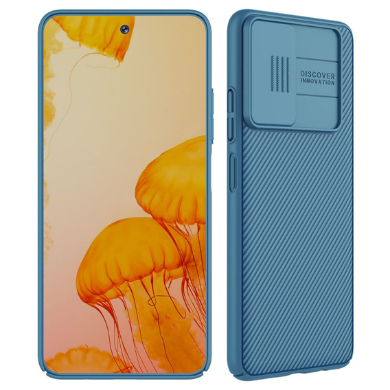 Θήκη για Xiaomi Poco M4 Pro 5G / Redmi Note 11S 5G, θωρακισμένη Nillkin, CamShield Pro, μπλε