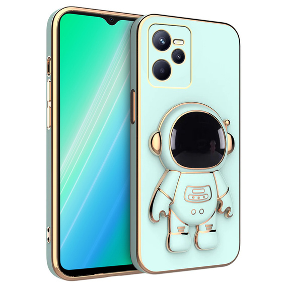 Θήκη για Realme C35, Astronaut, πράσινη