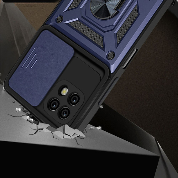 Θήκη για Realme C21, CamShield Slide, μπλε
