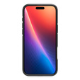 θήκη Spigen για iPhone 16 Pro, Core Armor MagSafe, μαύρη + μετριασμένο γυαλί 9H