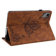 θήκη για το Lenovo Tab M11, Butterfly, καφέ