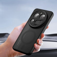 Θήκη για Xiaomi 15 Ultra, για MagSafe, ERBORD Μatt Case, μαύρη
