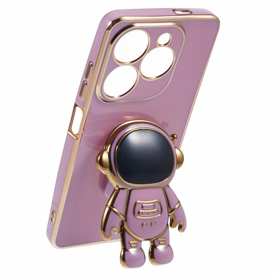 Θήκη για Infinix Hot 40i, Astronaut, μωβ