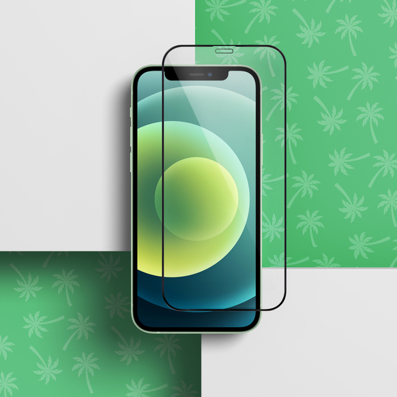 5D Full Glue Smart Palm σκληρυμένο γυαλί για iPhone 12/12 Pro