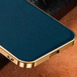 Θήκη για Samsung Galaxy S21, Cowhide Leather, πράσινη