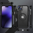 Θήκη για iPhone 15 Plus, ERBORD Impact Guard, MagSafe, μαύρη