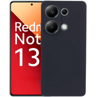 Θήκη για Xiaomi Redmi Note 13 Pro 4G, Silicone Lite, μαύρη