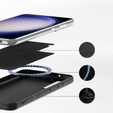 Θήκη για Samsung Galaxy S24, Silicone MagSafe, μαύρη