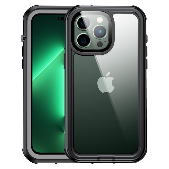 Αδιάβροχη θήκη IP68 για το iPhone 14 Pro Max, μαύρη
