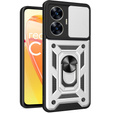Θήκη για Realme C55, CamShield Slide, ασημένιο