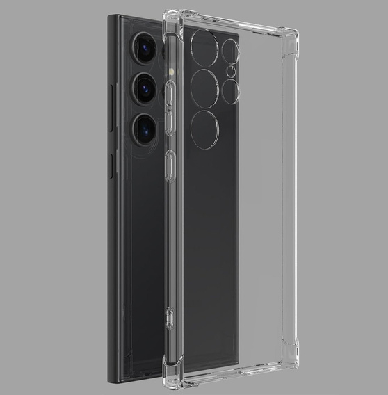 Θήκη για Samsung Galaxy S24 Ultra, Dropproof, διαφανής