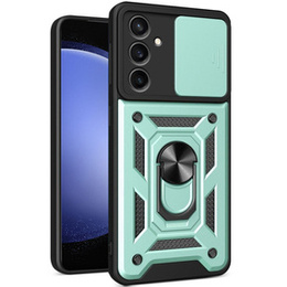 Θήκη για Samsung Galaxy S23 FE, CamShield Slide, πράσινο