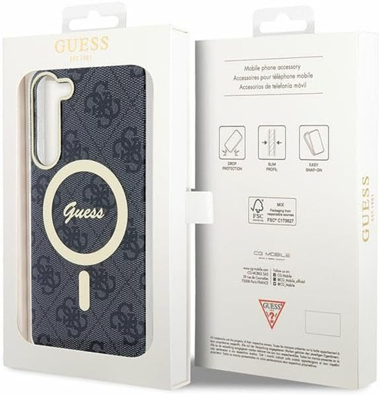 Θήκη GUESS Hardcase IML 4G για MagSafe για Samsung Galaxy S23