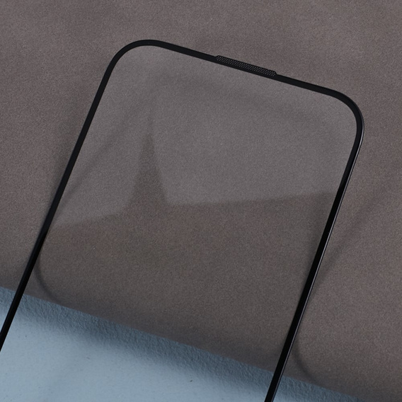Μετριασμένο γυαλί 3D για iPhone 15, με κάλυμμα ηχείου, μαύρο