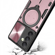 Θωρακισμένη θήκη για Samsung Galaxy A54 5G, CamShield Slide, ροζ rose gold